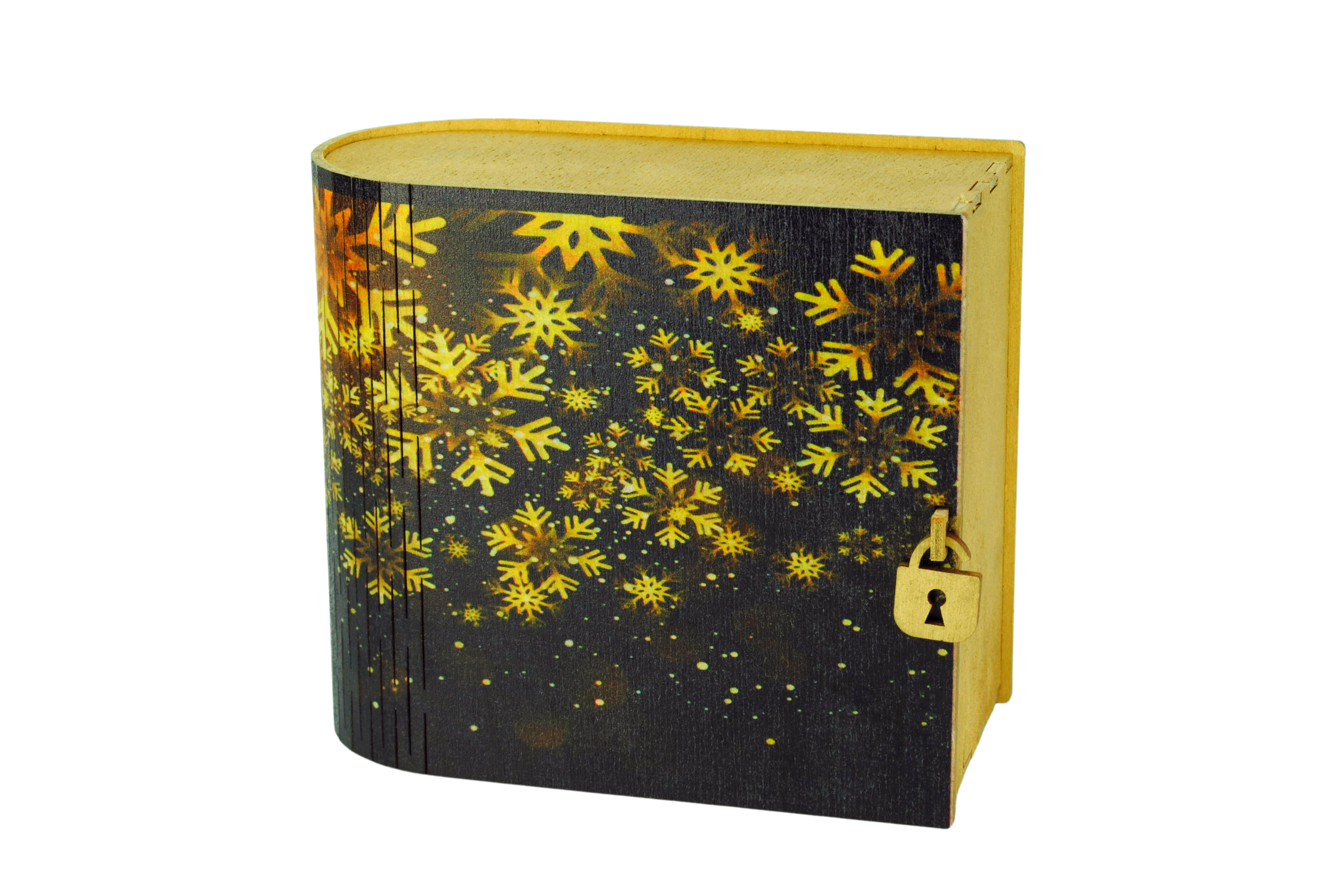 Купить Уп. Книга Золотые Снежинки