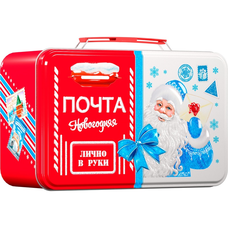 Купить Уп. Копилка Почта с отделкой глиттером, с конгревным тиснением