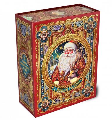 Купить Уп. Коробка на магните Книга Новогодних Чудес 22х28х10,5см., 2000 гр.  
