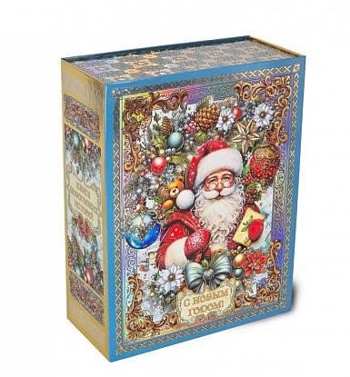 Купить Уп. Коробка на магните Книга Новогодних Историй 20х26х9,5см., 1500 гр.  