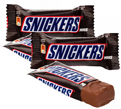 Snickers minis шоколадный батончик
