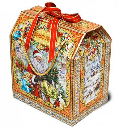 Купить Уп. Коробка Снежная почта 20х27х31 см., 5000 гр.  