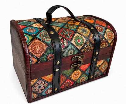 Купить Уп. Сундук калейдоскоп 25х19х17 см, 1700  