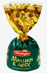 Мишки в лесу, шоколадная
