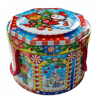 Купить Уп.  КАРУСЕЛЬ (конгрев, ручки-веревочные). 15,3х9,5 см, 800 гр.  