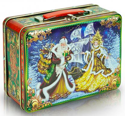 Купить Уп. НОВОГОДНИЙ КРУИЗ (с комбинированной ручкой) 22,1х16,1х8 см, 1400 гр.  