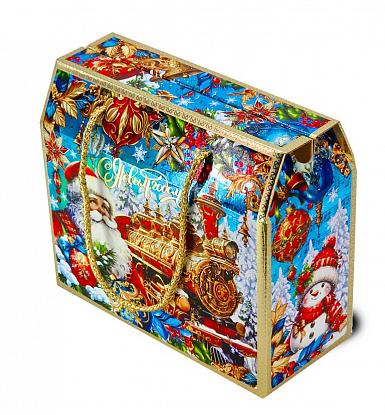 Купить Уп. Чемоданчик Полярный экспресс 22,5х10х19 см., 1200 гр.  