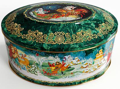 Купить Уп. Шкатулка МАЛАХИТ 19,6х14,4х8 см, 800 гр.  