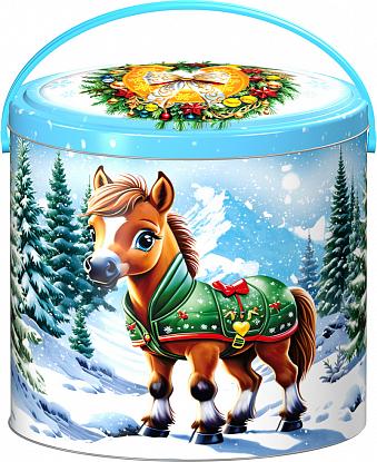 Купить Уп. КОНЁК ГОРБУНОК (Ручка – пластмассовая) 16,5х11,5х15,5 см, 900 гр.  